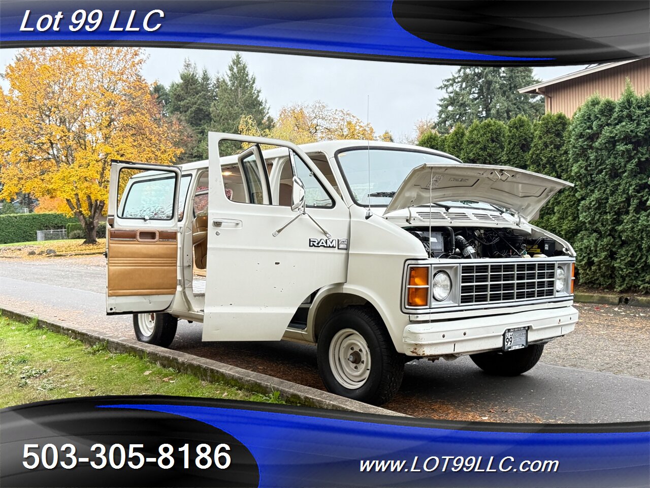 1985 Dodge Ram Van B250 A ** 3.7L Inline 6 **   - Photo 55 - Milwaukie, OR 97267