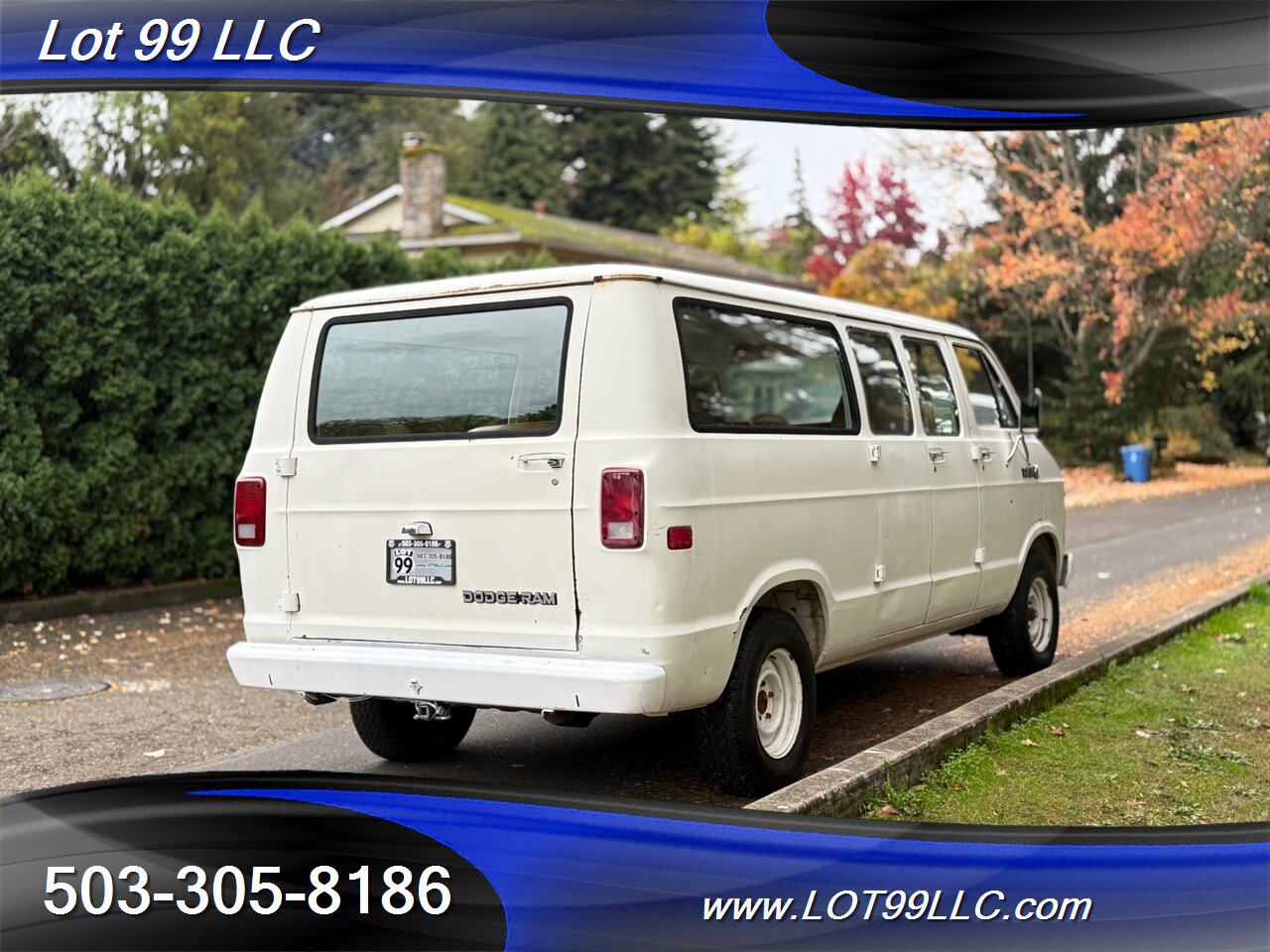1985 Dodge Ram Van B250 A ** 3.7L Inline 6 **   - Photo 11 - Milwaukie, OR 97267