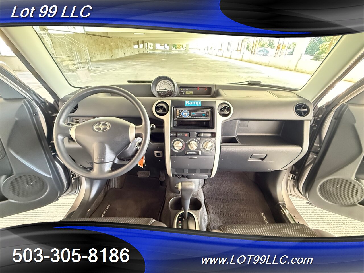 2005 Scion xB 81k  31MPG WHEELCHAIR VAN B&D TURN TRANSFER SEAT  POWER Rear Ramp 31mpg Rampvan New Tires - Photo 17 - Milwaukie, OR 97267