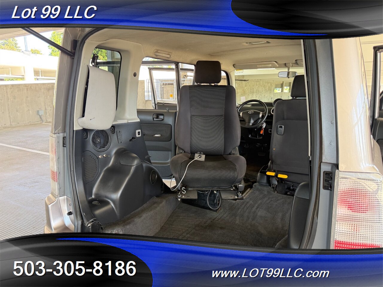 2005 Scion xB 81k  31MPG WHEELCHAIR VAN B&D TURN TRANSFER SEAT  POWER Rear Ramp 31mpg Rampvan New Tires - Photo 52 - Milwaukie, OR 97267