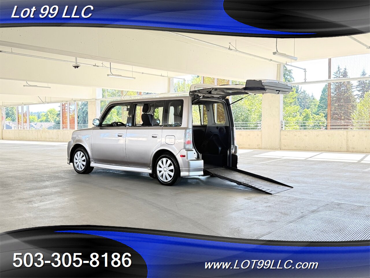 2005 Scion xB 81k  31MPG WHEELCHAIR VAN B&D TURN TRANSFER SEAT  POWER Rear Ramp 31mpg Rampvan New Tires - Photo 36 - Milwaukie, OR 97267