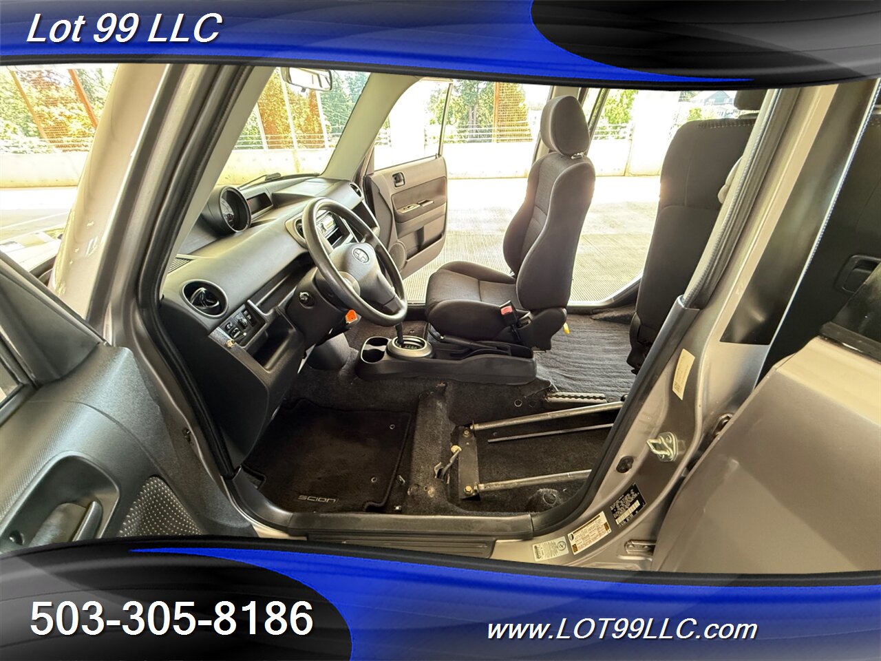 2005 Scion xB 81k  31MPG WHEELCHAIR VAN B&D TURN TRANSFER SEAT  POWER Rear Ramp 31mpg Rampvan New Tires - Photo 41 - Milwaukie, OR 97267