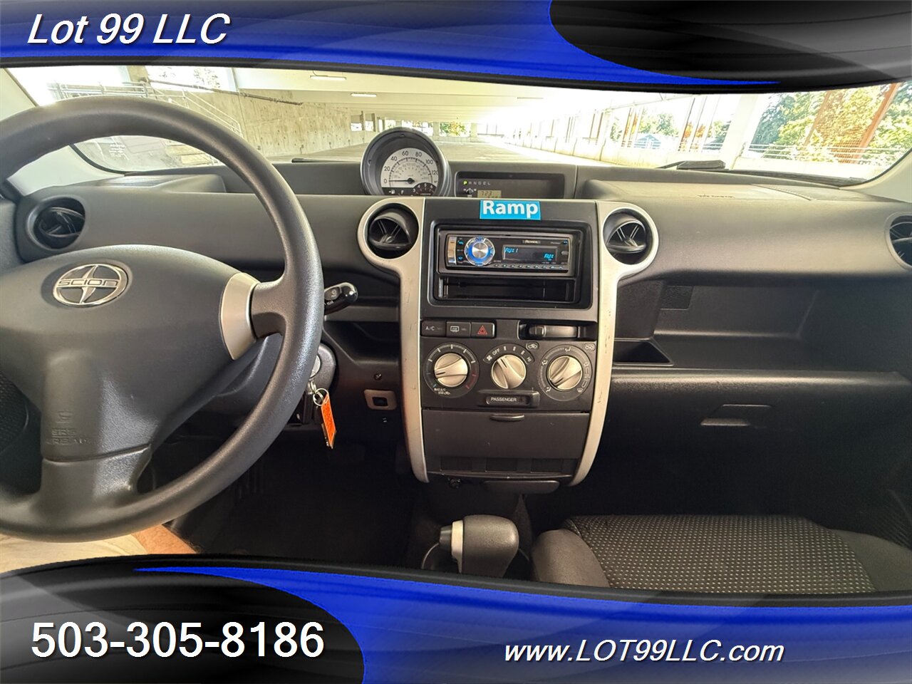 2005 Scion xB 81k  31MPG WHEELCHAIR VAN B&D TURN TRANSFER SEAT  POWER Rear Ramp 31mpg Rampvan New Tires - Photo 19 - Milwaukie, OR 97267