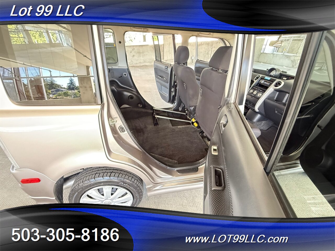 2005 Scion xB 81k  31MPG WHEELCHAIR VAN B&D TURN TRANSFER SEAT  POWER Rear Ramp 31mpg Rampvan New Tires - Photo 51 - Milwaukie, OR 97267