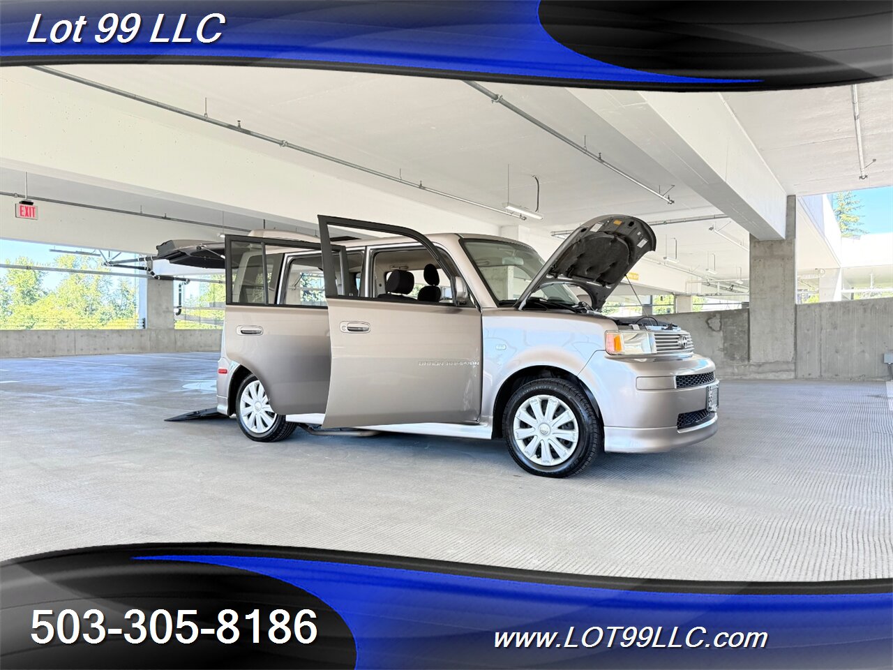 2005 Scion xB 81k  31MPG WHEELCHAIR VAN B&D TURN TRANSFER SEAT  POWER Rear Ramp 31mpg Rampvan New Tires - Photo 31 - Milwaukie, OR 97267