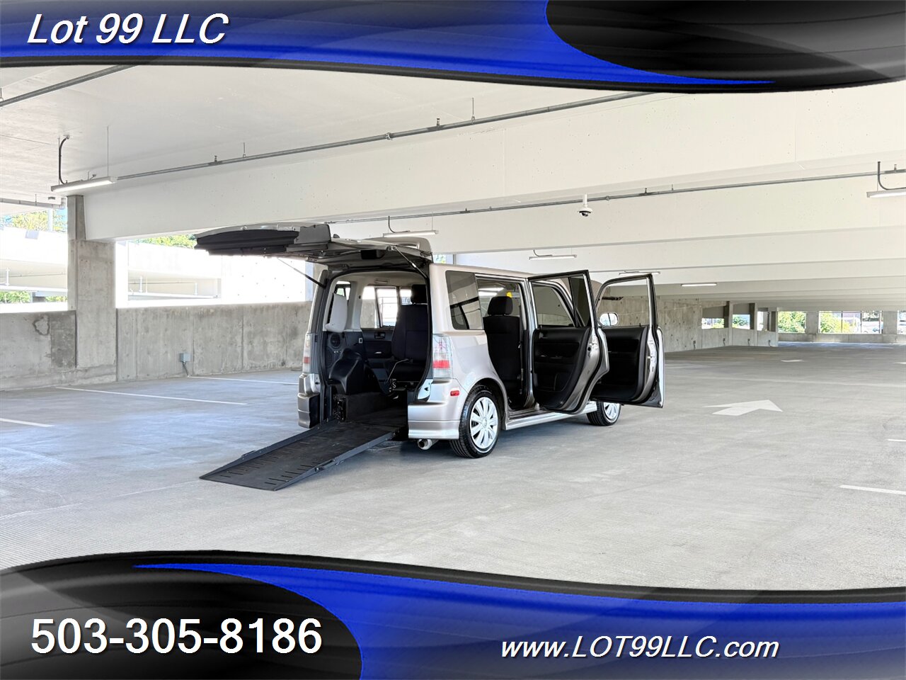2005 Scion xB 81k  31MPG WHEELCHAIR VAN B&D TURN TRANSFER SEAT  POWER Rear Ramp 31mpg Rampvan New Tires - Photo 32 - Milwaukie, OR 97267