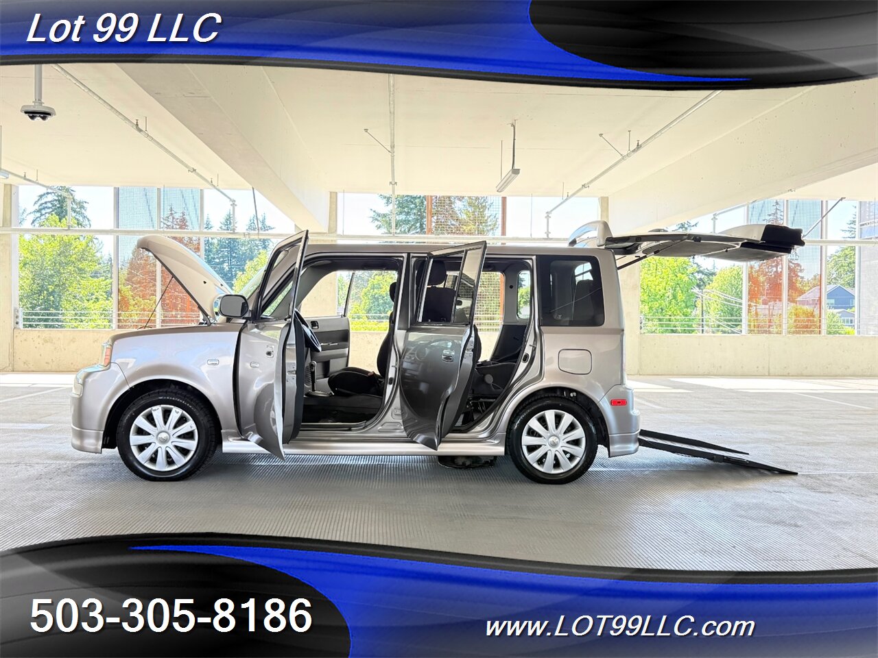 2005 Scion xB 81k  31MPG WHEELCHAIR VAN B&D TURN TRANSFER SEAT  POWER Rear Ramp 31mpg Rampvan New Tires - Photo 22 - Milwaukie, OR 97267