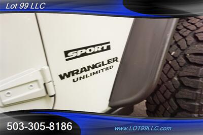 2012 Jeep Wrangler Unlimited Sport 4x4 V6 3.6L Auto HARD TOP LIfted Black Wheel - Photo 31 - Milwaukie, OR 97267