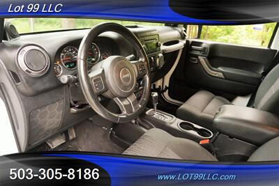 2012 Jeep Wrangler Unlimited Sport 4x4 V6 3.6L Auto HARD TOP LIfted Black Wheel - Photo 12 - Milwaukie, OR 97267