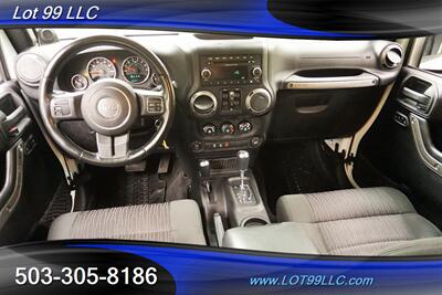 2012 Jeep Wrangler Unlimited Sport 4x4 V6 3.6L Auto HARD TOP LIfted Black Wheel - Photo 2 - Milwaukie, OR 97267