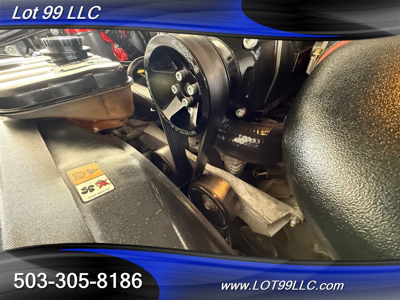 2001 Ford F-150 SVT Lightning 109k 5.4L V8 WHIPPLE Supercharged  SCT Long Tube Headers Bed Rug Hard Tonneau Cover - Photo 51 - Milwaukie, OR 97267