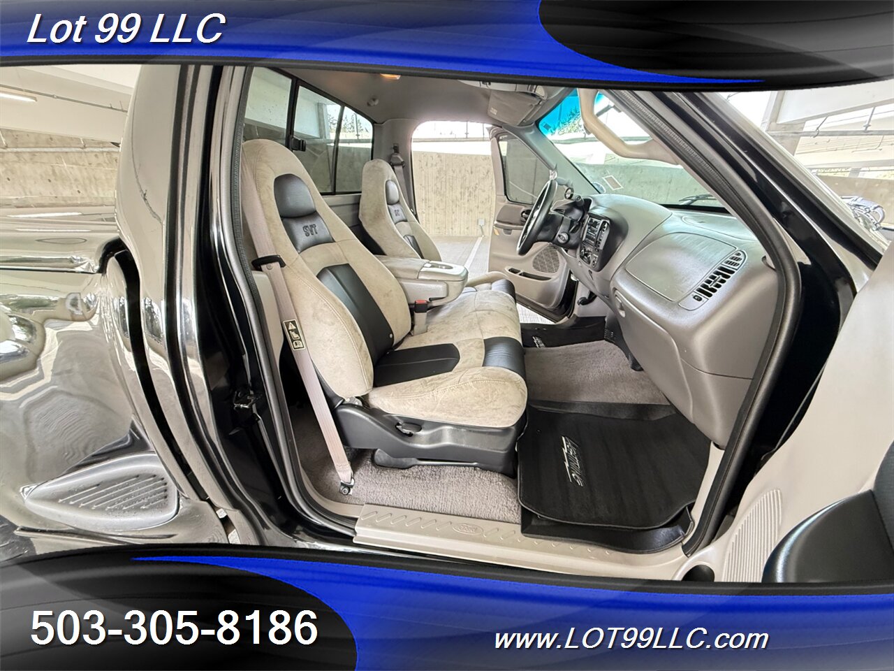 2001 Ford F-150 SVT Lightning 109k 5.4L V8 WHIPPLE Supercharged  SCT Long Tube Headers Bed Rug Hard Tonneau Cover - Photo 17 - Milwaukie, OR 97267