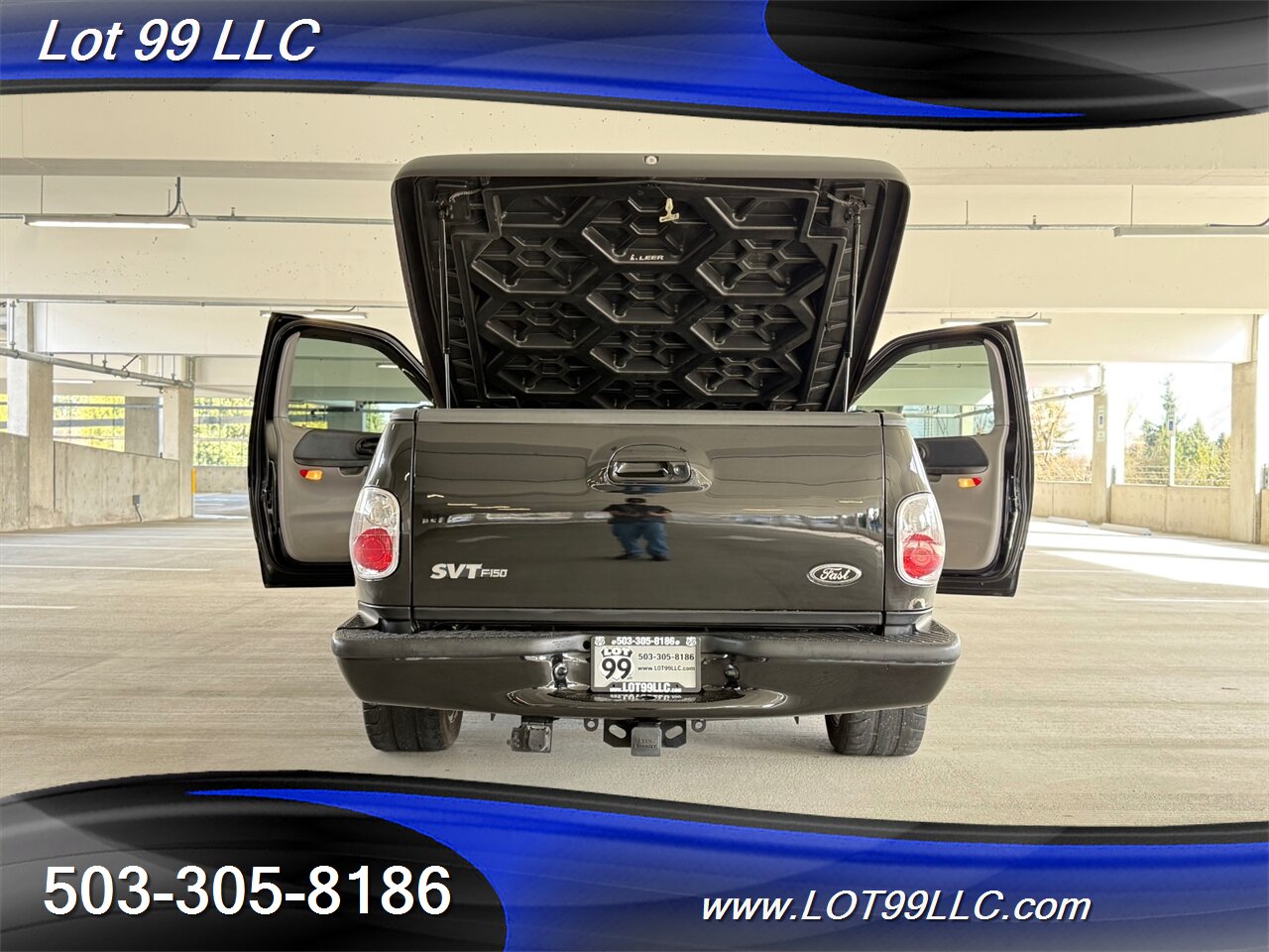 2001 Ford F-150 SVT Lightning 109k 5.4L V8 WHIPPLE Supercharged  SCT Long Tube Headers Bed Rug Hard Tonneau Cover - Photo 38 - Milwaukie, OR 97267