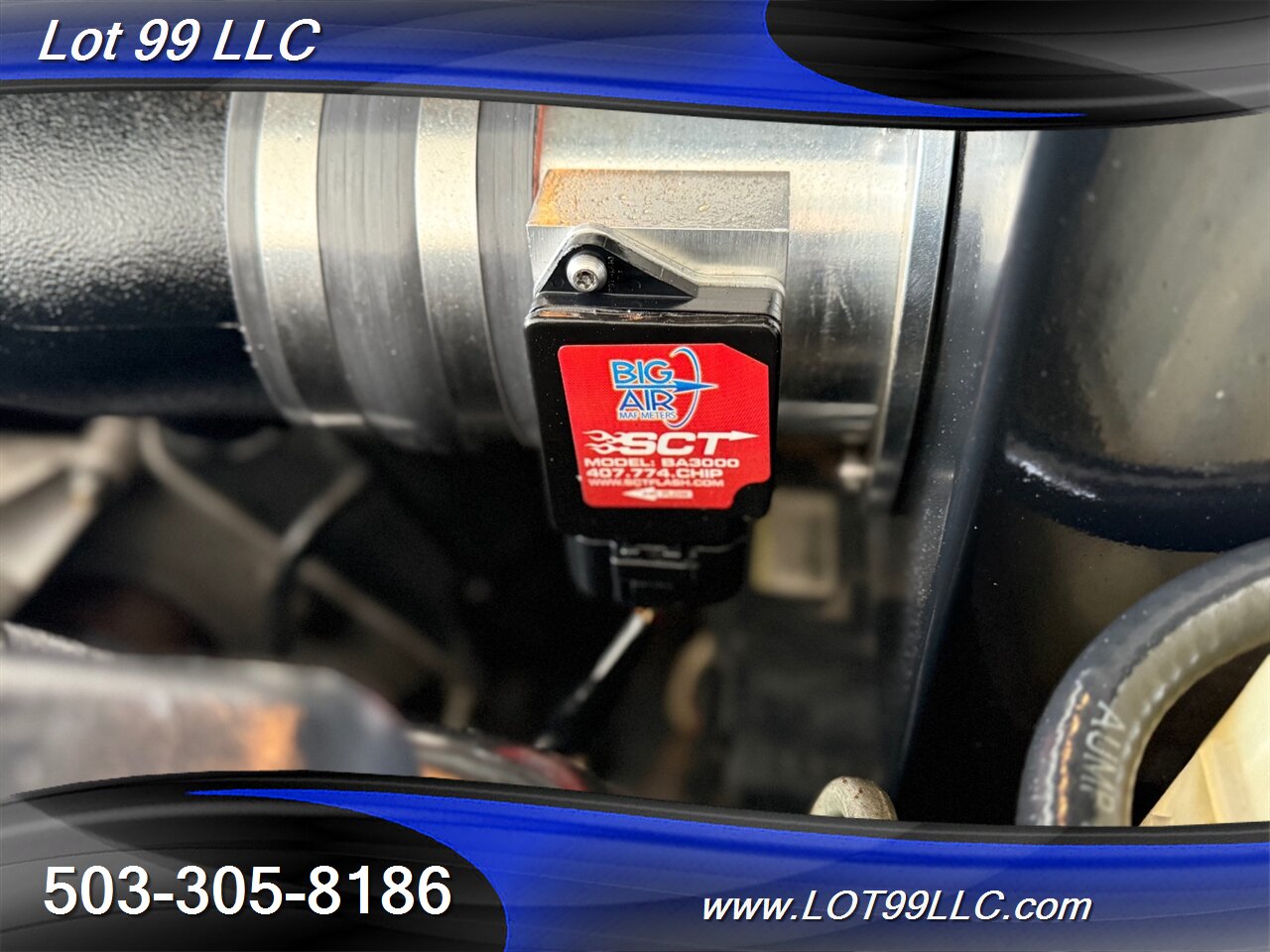 2001 Ford F-150 SVT Lightning 109k 5.4L V8 WHIPPLE Supercharged  SCT Long Tube Headers Bed Rug Hard Tonneau Cover - Photo 23 - Milwaukie, OR 97267