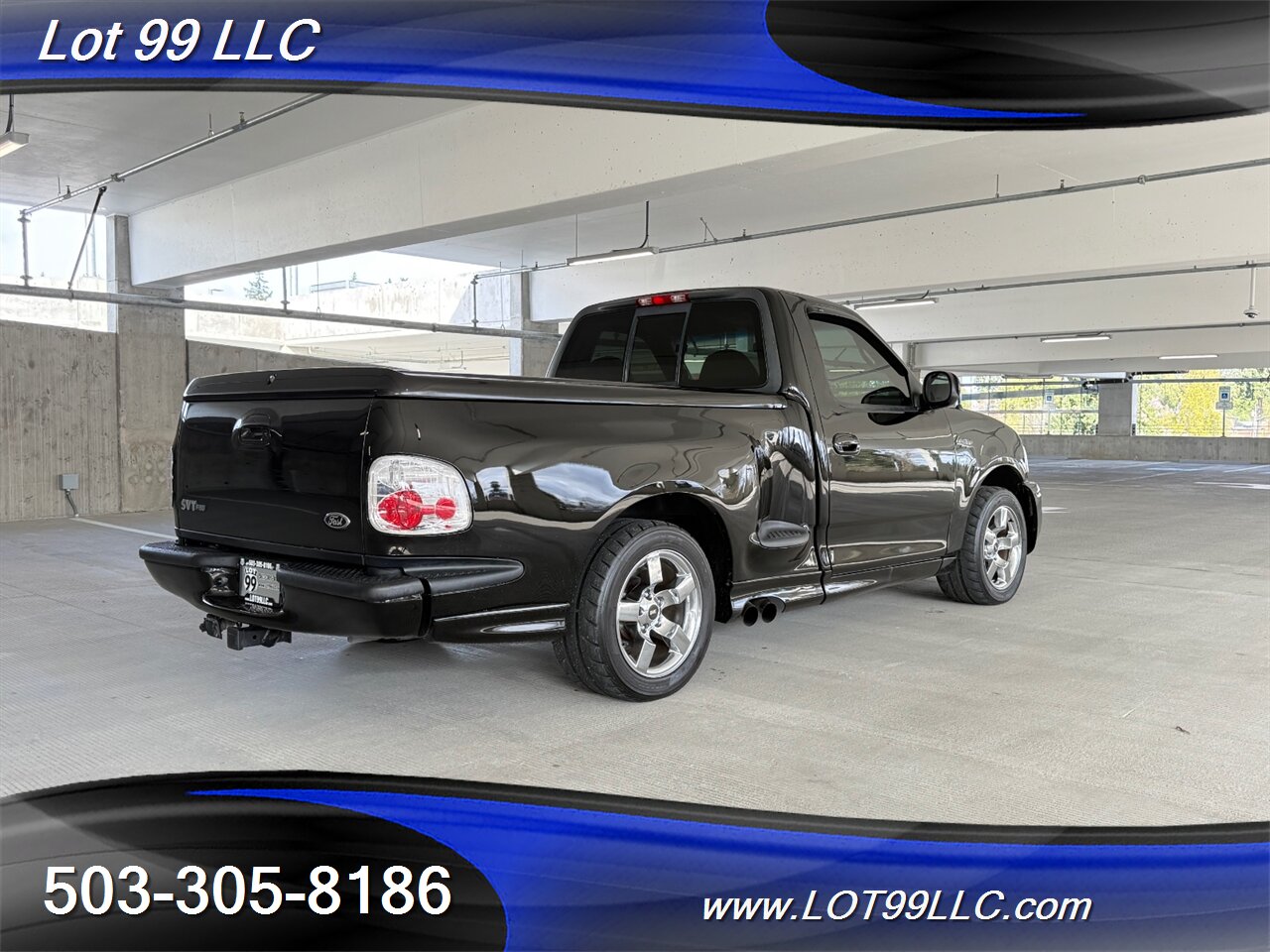 2001 Ford F-150 SVT Lightning 109k 5.4L V8 WHIPPLE Supercharged  SCT Long Tube Headers Bed Rug Hard Tonneau Cover - Photo 9 - Milwaukie, OR 97267