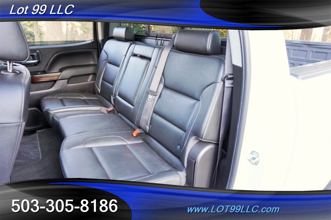 2018 GMC Sierra 3500HD SLT 4X4 6.6L DURAMAX Heated AC Leather Moon Roof Chrome Wheels Newer Tires Short Bed 1 OWNER NO RUST Local Trade - Photo 14 - Milwaukie, OR 97267