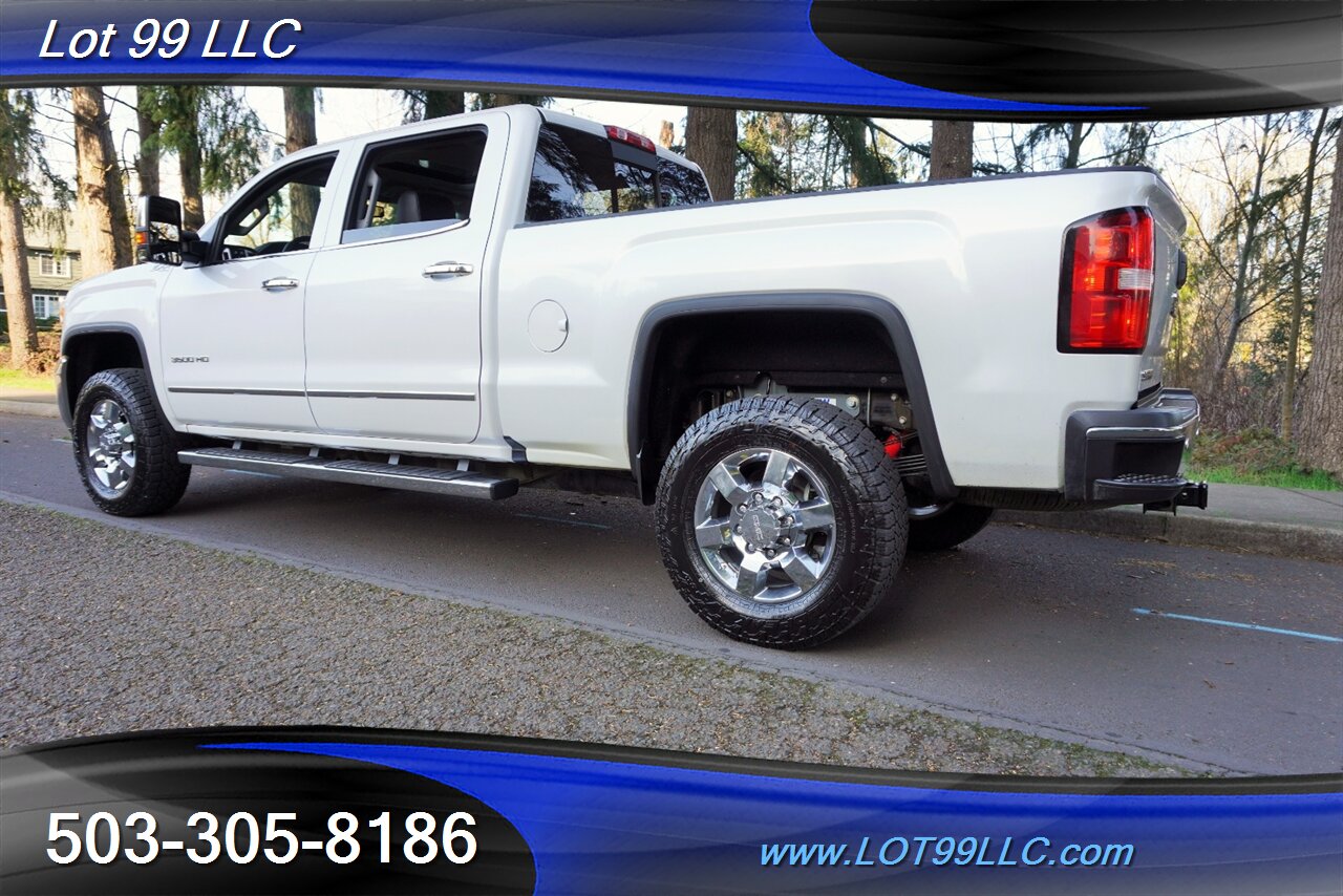 2018 GMC Sierra 3500HD SLT 4X4 6.6L DURAMAX Heated AC Leather Moon Roof Chrome Wheels Newer Tires Short Bed 1 OWNER NO RUST Local Trade - Photo 11 - Milwaukie, OR 97267