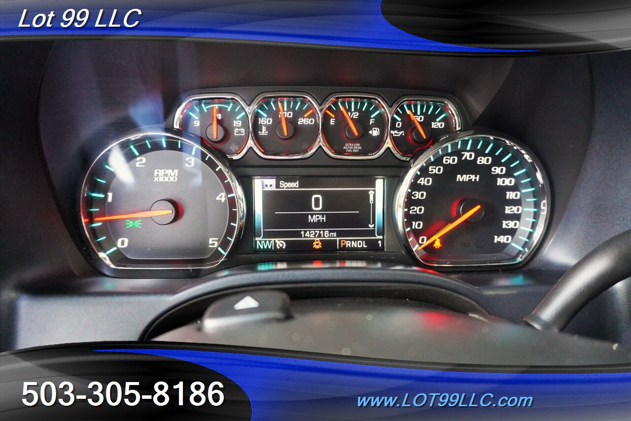 2018 GMC Sierra 3500HD SLT 4X4 6.6L DURAMAX Heated AC Leather Moon Roof Chrome Wheels Newer Tires Short Bed 1 OWNER NO RUST Local Trade - Photo 21 - Milwaukie, OR 97267