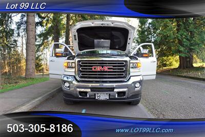 2018 GMC Sierra 3500HD SLT 4X4 6.6L DURAMAX Heated AC Leather Moon Roof  Chrome Wheels Newer Tires Short Bed 1 OWNER NO RUST Local Trade - Photo 29 - Milwaukie, OR 97267