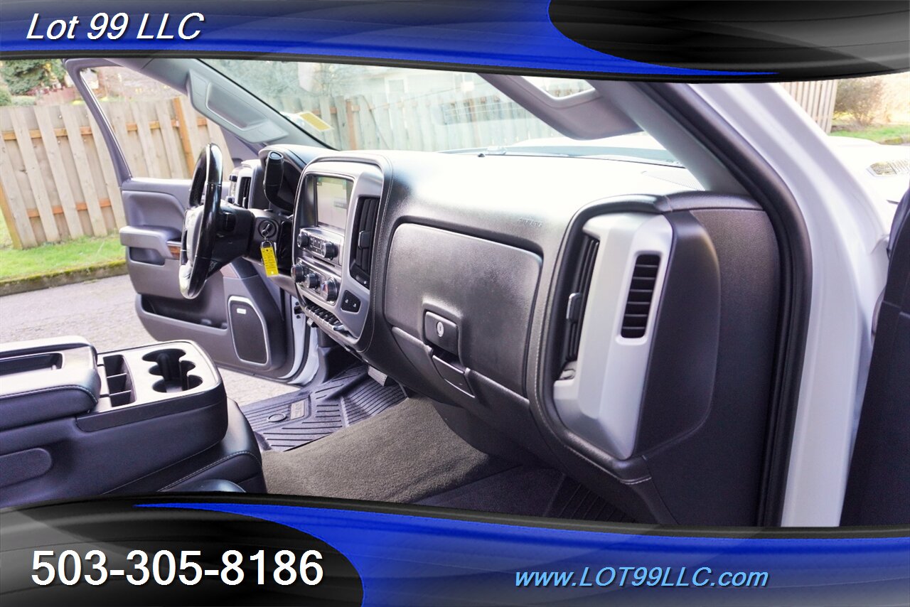 2018 GMC Sierra 3500HD SLT 4X4 6.6L DURAMAX Heated AC Leather Moon Roof Chrome Wheels Newer Tires Short Bed 1 OWNER NO RUST Local Trade - Photo 18 - Milwaukie, OR 97267