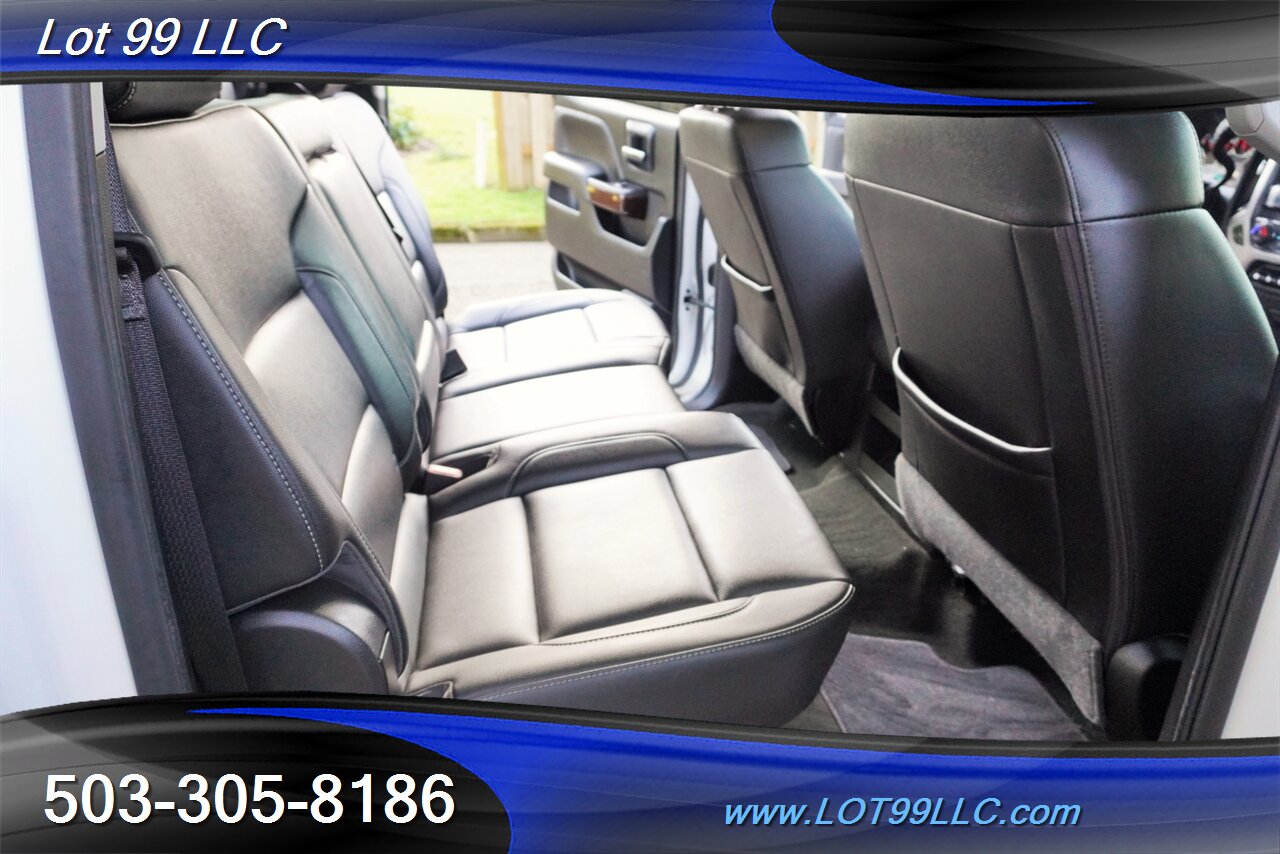 2018 GMC Sierra 3500HD SLT 4X4 6.6L DURAMAX Heated AC Leather Moon Roof Chrome Wheels Newer Tires Short Bed 1 OWNER NO RUST Local Trade - Photo 17 - Milwaukie, OR 97267