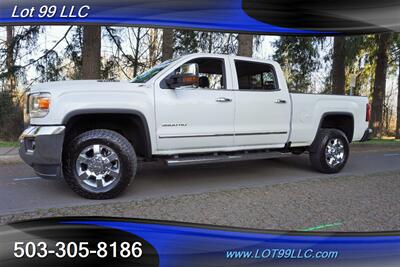 2018 GMC Sierra 3500HD SLT 4X4 6.6L DURAMAX Heated AC Leather Moon Roof  Chrome Wheels Newer Tires Short Bed 1 OWNER NO RUST Local Trade - Photo 5 - Milwaukie, OR 97267