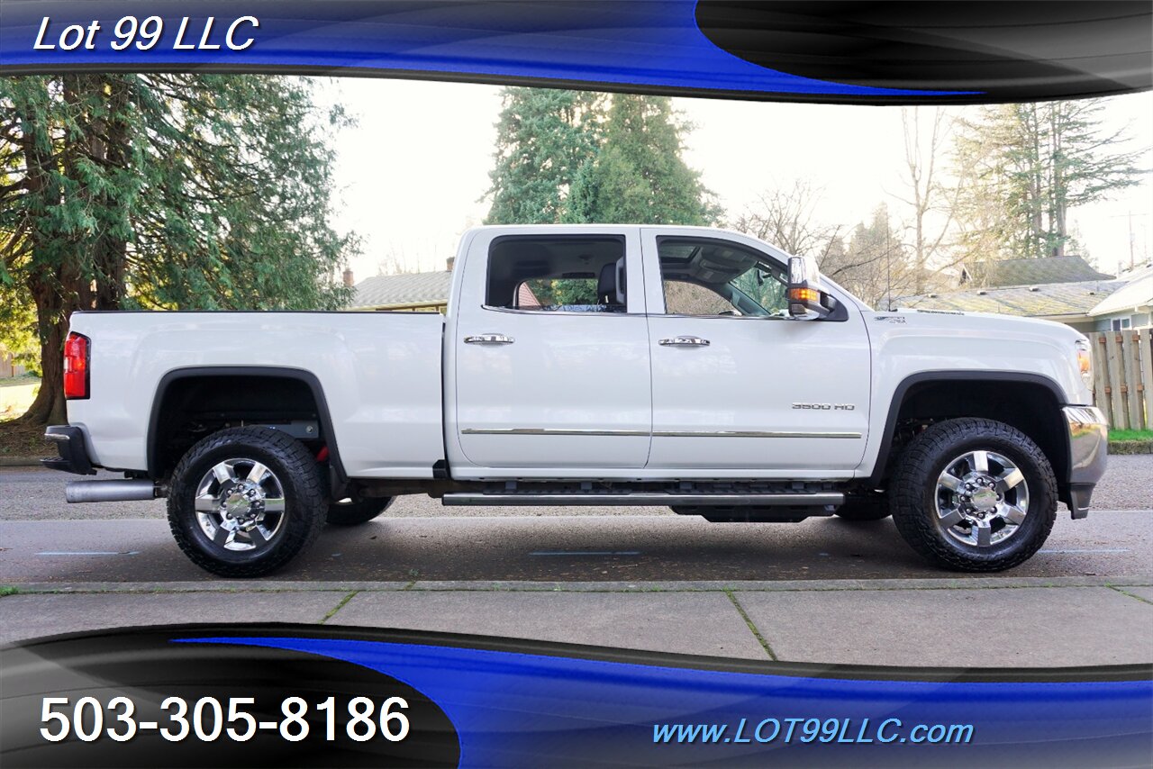 2018 GMC Sierra 3500HD SLT 4X4 6.6L DURAMAX Heated AC Leather Moon Roof Chrome Wheels Newer Tires Short Bed 1 OWNER NO RUST Local Trade - Photo 8 - Milwaukie, OR 97267