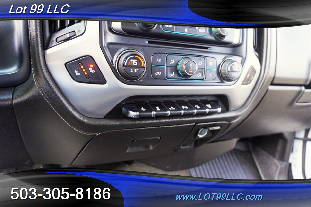 2018 GMC Sierra 3500HD SLT 4X4 6.6L DURAMAX Heated AC Leather Moon Roof Chrome Wheels Newer Tires Short Bed 1 OWNER NO RUST Local Trade - Photo 23 - Milwaukie, OR 97267