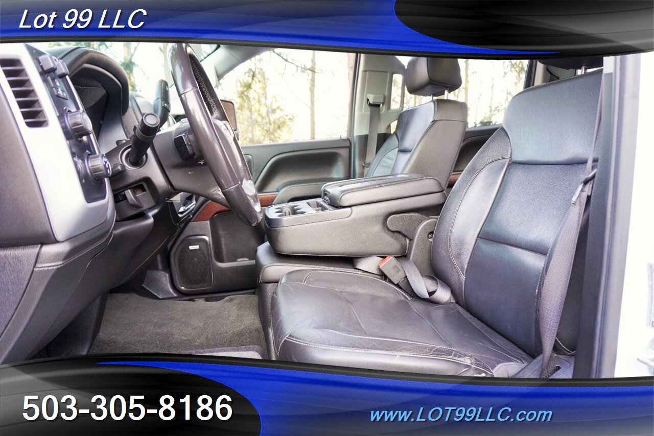 2018 GMC Sierra 3500HD SLT 4X4 6.6L DURAMAX Heated AC Leather Moon Roof Chrome Wheels Newer Tires Short Bed 1 OWNER NO RUST Local Trade - Photo 13 - Milwaukie, OR 97267