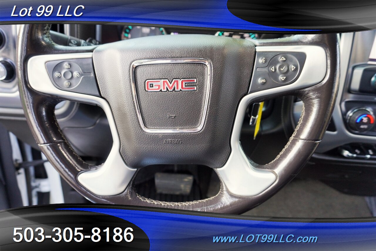 2018 GMC Sierra 3500HD SLT 4X4 6.6L DURAMAX Heated AC Leather Moon Roof Chrome Wheels Newer Tires Short Bed 1 OWNER NO RUST Local Trade - Photo 25 - Milwaukie, OR 97267