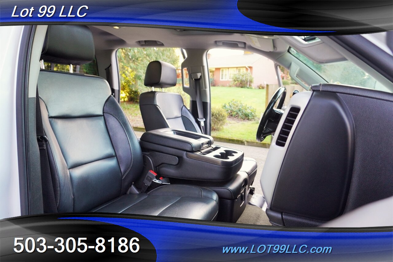 2018 GMC Sierra 3500HD SLT 4X4 6.6L DURAMAX Heated AC Leather Moon Roof Chrome Wheels Newer Tires Short Bed 1 OWNER NO RUST Local Trade - Photo 19 - Milwaukie, OR 97267