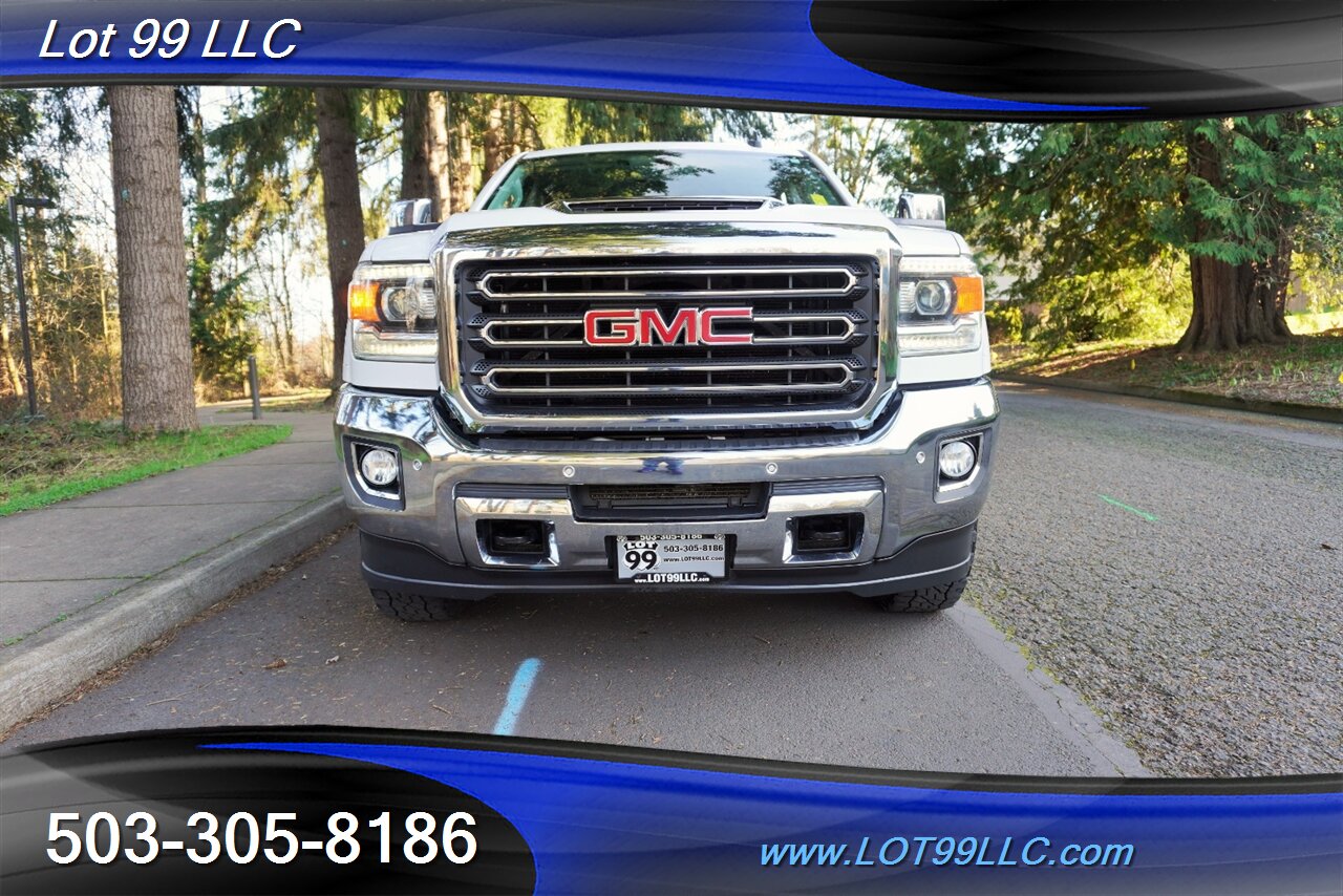 2018 GMC Sierra 3500HD SLT 4X4 6.6L DURAMAX Heated AC Leather Moon Roof Chrome Wheels Newer Tires Short Bed 1 OWNER NO RUST Local Trade - Photo 6 - Milwaukie, OR 97267