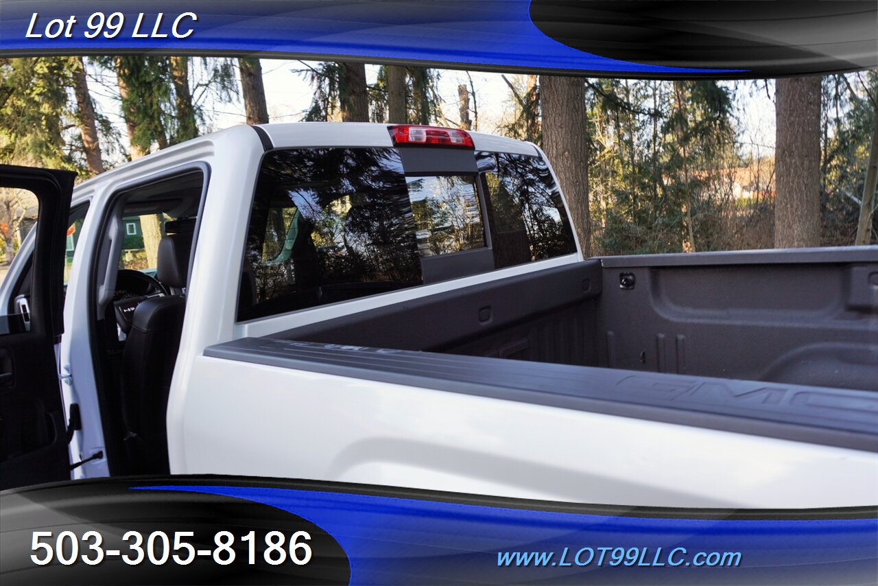 2018 GMC Sierra 3500HD SLT 4X4 6.6L DURAMAX Heated AC Leather Moon Roof Chrome Wheels Newer Tires Short Bed 1 OWNER NO RUST Local Trade - Photo 15 - Milwaukie, OR 97267