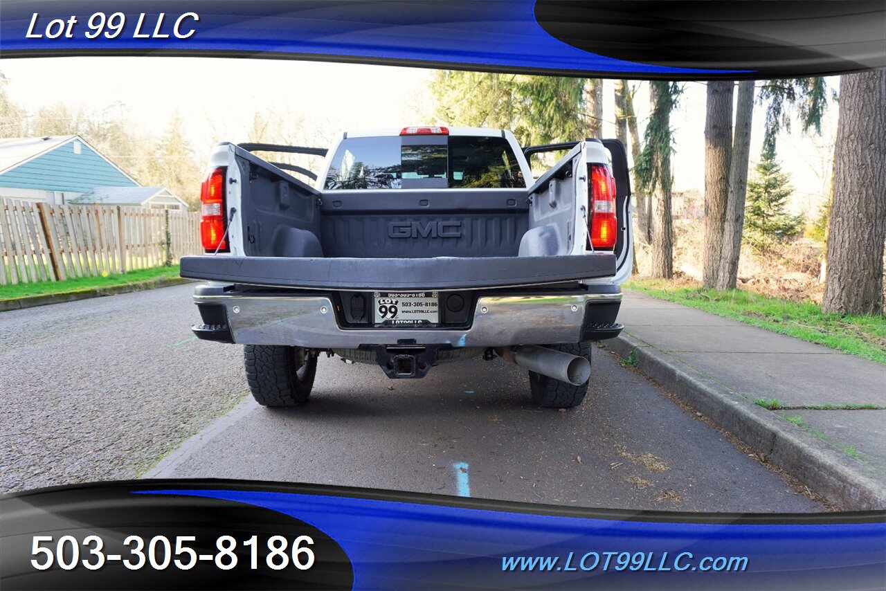 2018 GMC Sierra 3500HD SLT 4X4 6.6L DURAMAX Heated AC Leather Moon Roof Chrome Wheels Newer Tires Short Bed 1 OWNER NO RUST Local Trade - Photo 31 - Milwaukie, OR 97267