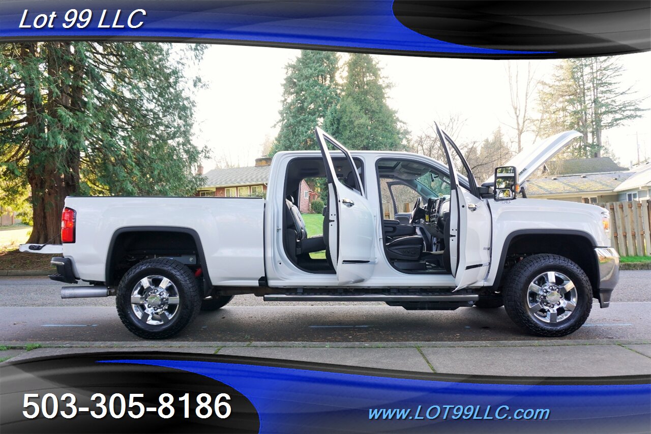 2018 GMC Sierra 3500HD SLT 4X4 6.6L DURAMAX Heated AC Leather Moon Roof Chrome Wheels Newer Tires Short Bed 1 OWNER NO RUST Local Trade - Photo 30 - Milwaukie, OR 97267