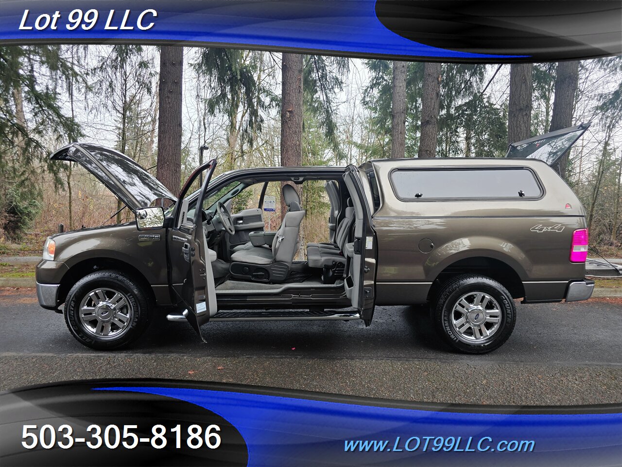 2008 Ford F-150 XLT 4X4 120K Super Cab V8 5.4L Auto Canopy   - Photo 27 - Milwaukie, OR 97267