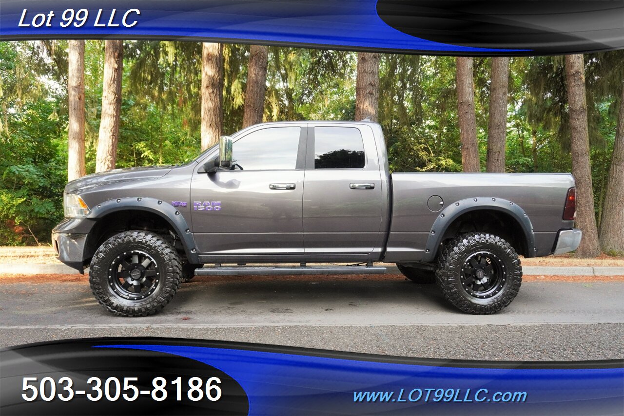 2014 RAM 1500 Big Horn 4X4 V8 HEMI Auto Leather Seats GPS  LIFTERD 20 Wheels Newer 35 tires - Photo 1 - Milwaukie, OR 97267