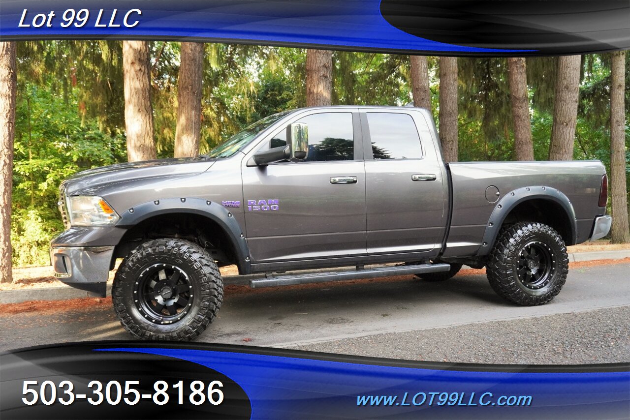 2014 RAM 1500 Big Horn 4X4 V8 HEMI Auto Leather Seats GPS  LIFTERD 20 Wheels Newer 35 tires - Photo 5 - Milwaukie, OR 97267