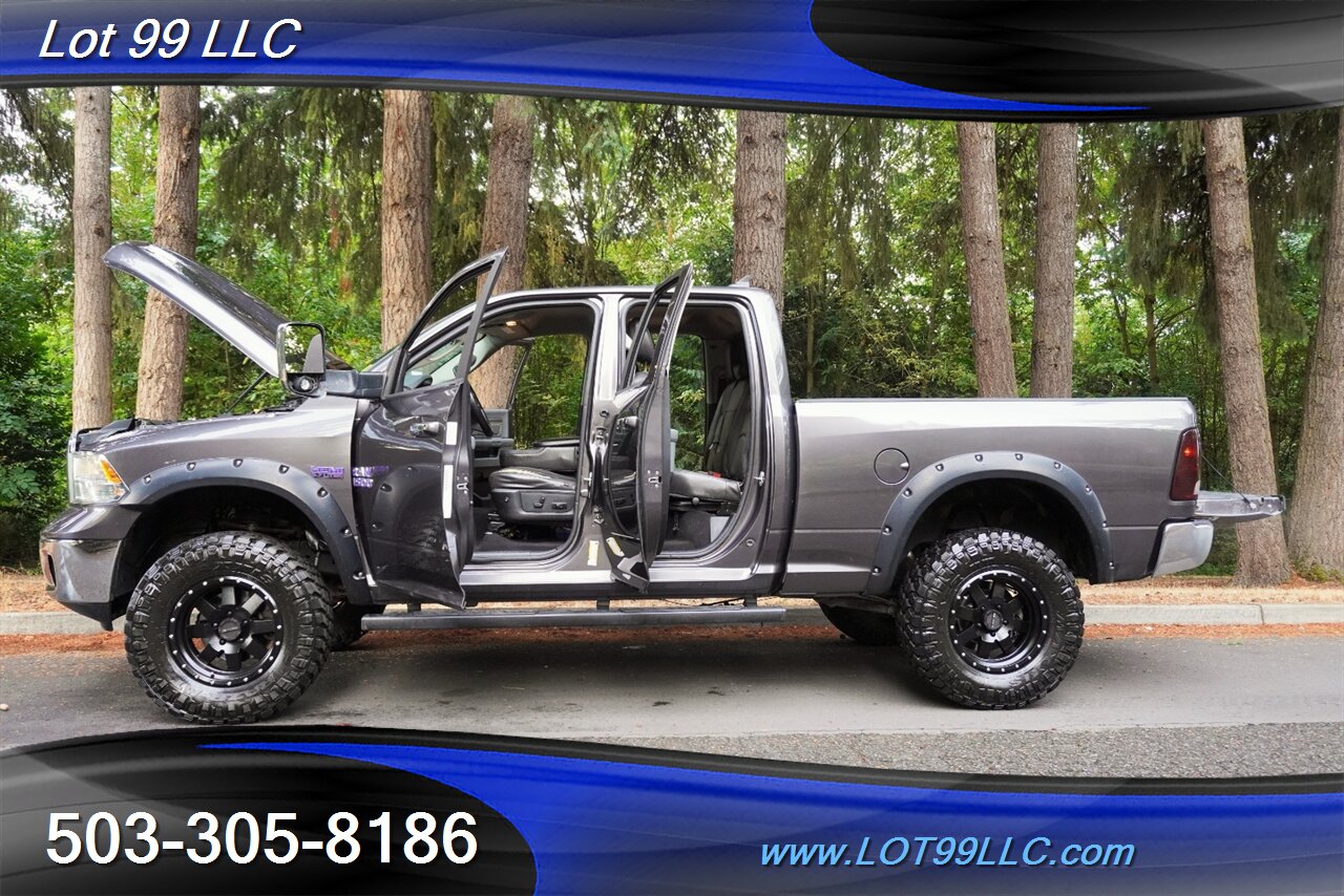 2014 RAM 1500 Big Horn 4X4 V8 HEMI Auto Leather Seats GPS  LIFTERD 20 Wheels Newer 35 tires - Photo 26 - Milwaukie, OR 97267