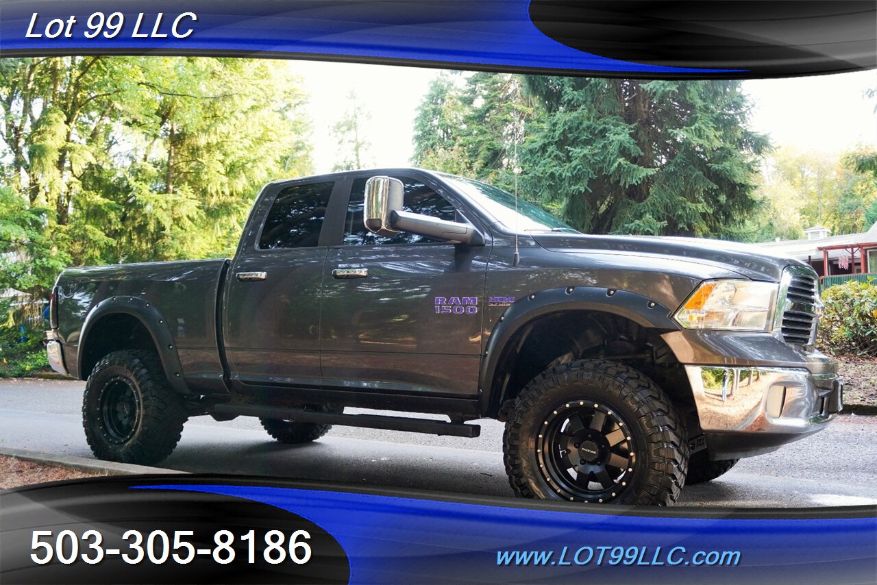 2014 RAM 1500 Big Horn 4X4 V8 HEMI Auto Leather Seats GPS  LIFTERD 20 Wheels Newer 35 tires - Photo 7 - Milwaukie, OR 97267
