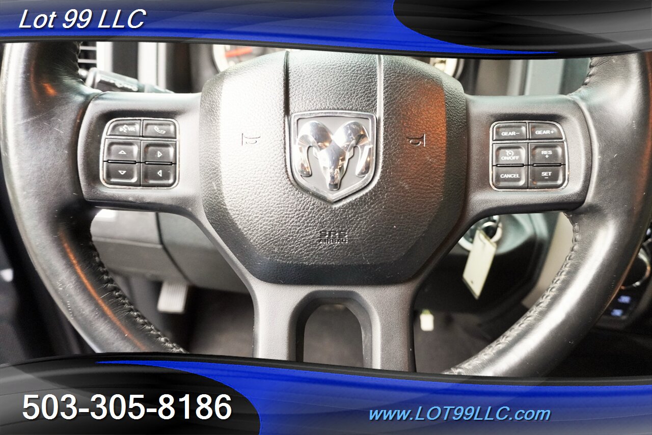 2014 RAM 1500 Big Horn 4X4 V8 HEMI Auto Leather Seats GPS  LIFTERD 20 Wheels Newer 35 tires - Photo 22 - Milwaukie, OR 97267