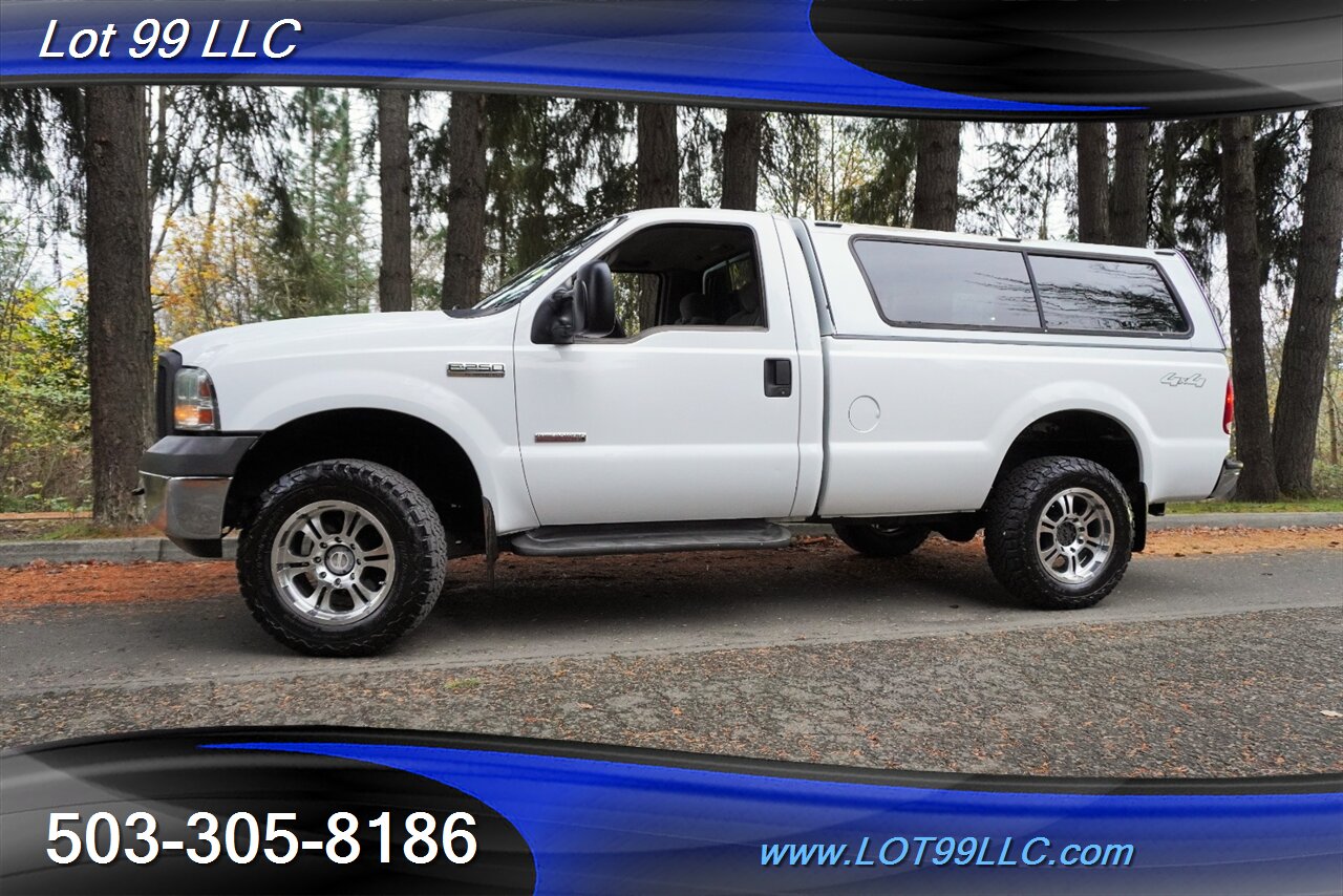 2005 Ford F-250 4X4 Single Cab POWER STROKE LONG BED CANOPY   - Photo 5 - Milwaukie, OR 97267