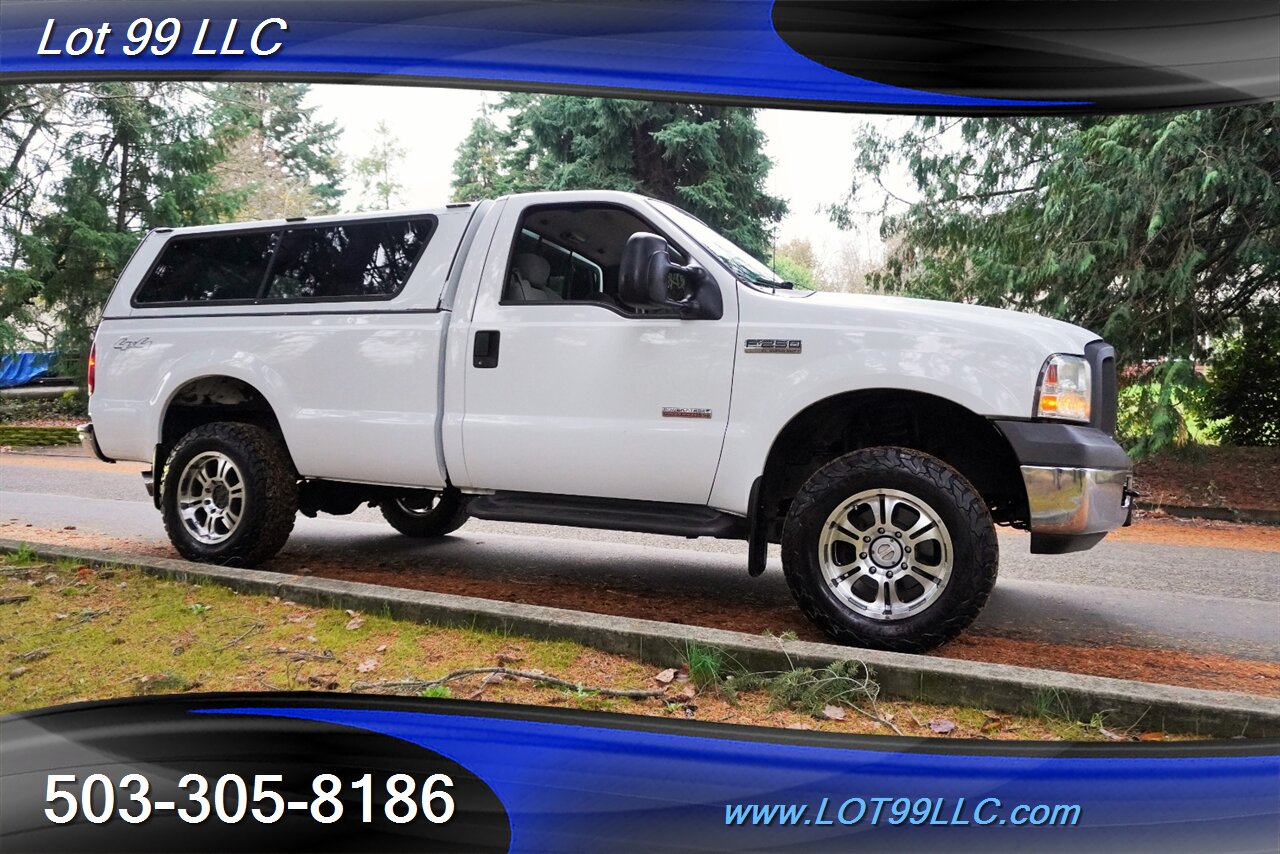 2005 Ford F-250 4X4 Single Cab POWER STROKE LONG BED CANOPY   - Photo 7 - Milwaukie, OR 97267