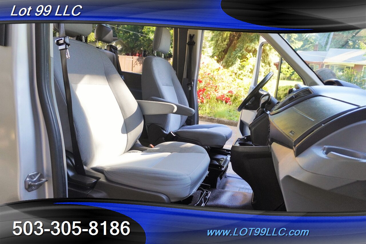 2017 Ford Transit 350 3.7L Auto LWB HIGH ROOF WHEEL CHAIR ADA VAN  POWER RAMP REAR SEAT - Photo 21 - Milwaukie, OR 97267