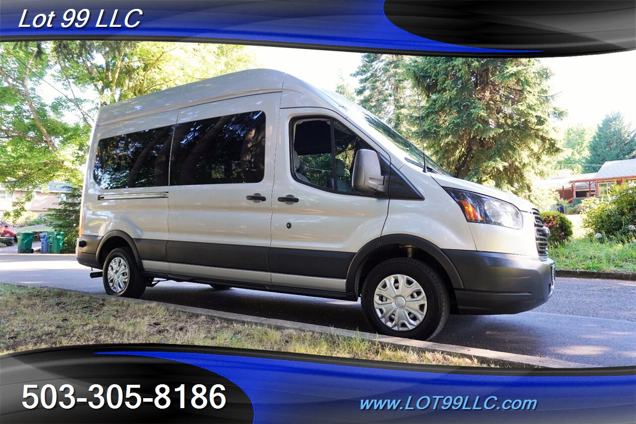 2017 Ford Transit 350 3.7L Auto LWB HIGH ROOF WHEEL CHAIR ADA VAN  POWER RAMP REAR SEAT - Photo 7 - Milwaukie, OR 97267