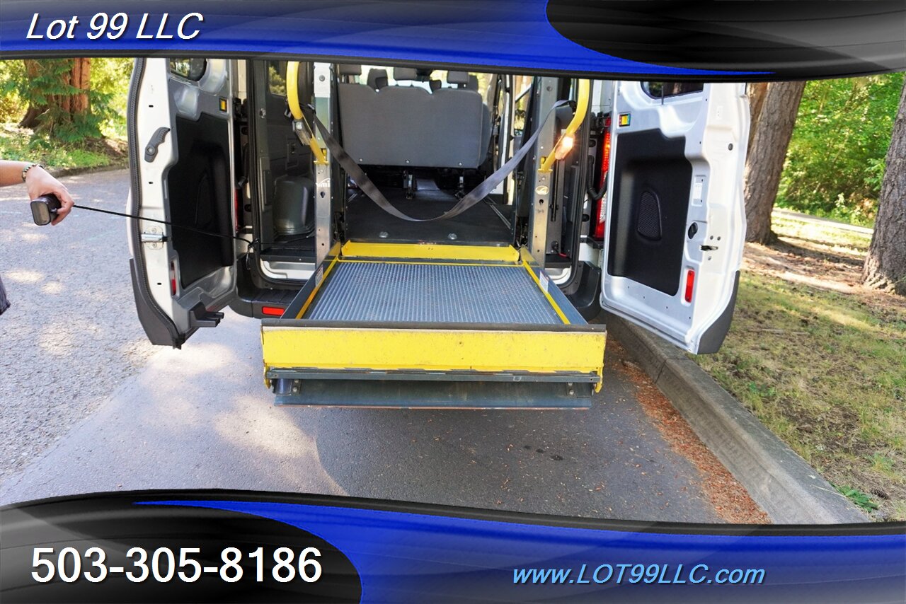 2017 Ford Transit 350 3.7L Auto LWB HIGH ROOF WHEEL CHAIR ADA VAN  POWER RAMP REAR SEAT - Photo 32 - Milwaukie, OR 97267