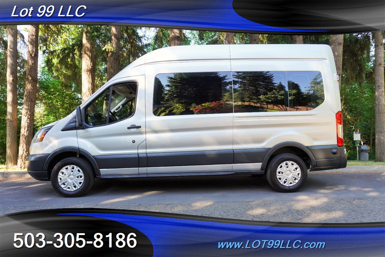 2017 Ford Transit 350 3.7L Auto LWB HIGH ROOF WHEEL CHAIR ADA VAN  POWER RAMP REAR SEAT - Photo 1 - Milwaukie, OR 97267