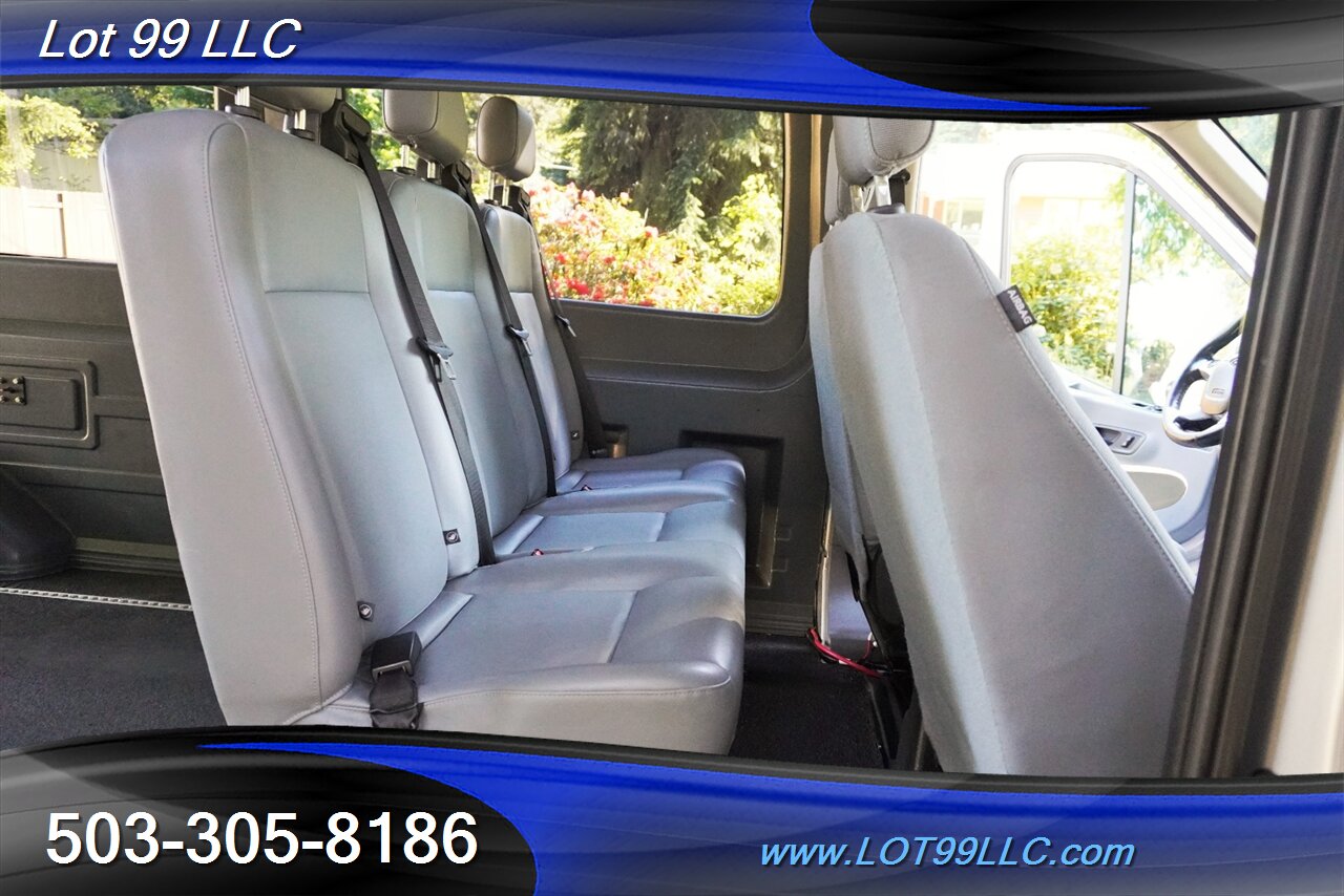 2017 Ford Transit 350 3.7L Auto LWB HIGH ROOF WHEEL CHAIR ADA VAN  POWER RAMP REAR SEAT - Photo 15 - Milwaukie, OR 97267