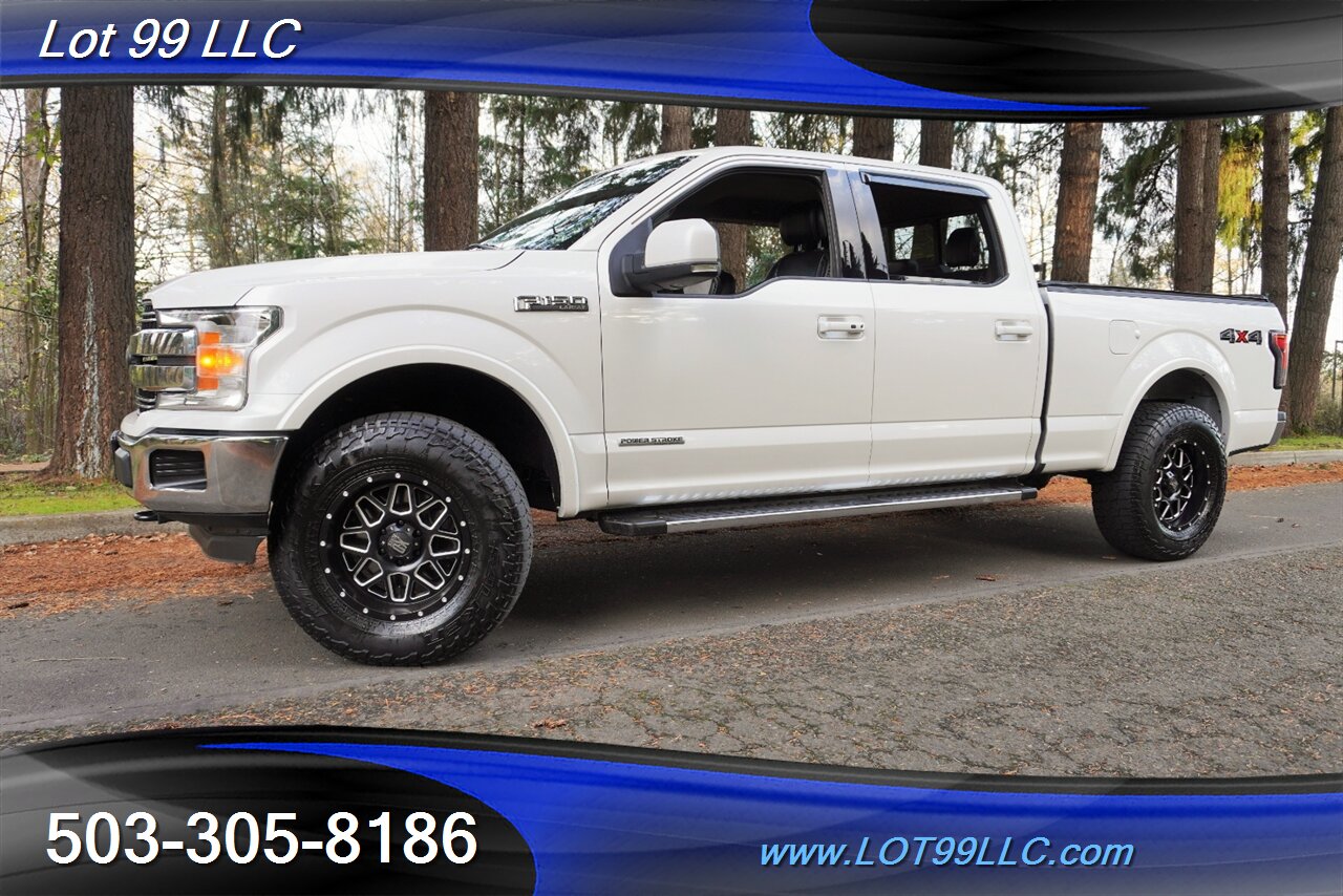 2019 Ford F-150 Lariat 4X4 Power Stroke Leather Pano GPS Lifted - Photo 4 - Milwaukie, OR 97267