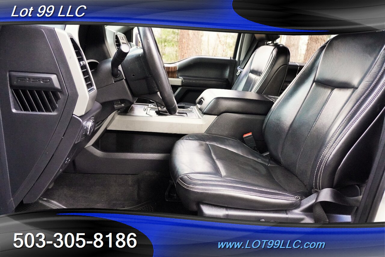 2019 Ford F-150 Lariat 4X4 Power Stroke Leather Pano GPS Lifted - Photo 15 - Milwaukie, OR 97267